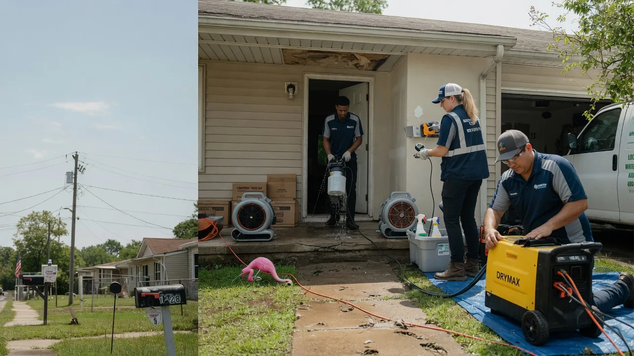 Storm Damage Water Removal in Madisonville, TX near me